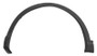 Parafanghino anteriore sinistro per NISSAN QASHQAI II ph. 1 2014-2017, Nero, Nuovo