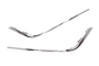 Modanatura griglia inferiore per RENAULT MEGANE IV dal 2016 al 2020, destra e sinistra, cromata, Nuova