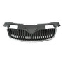 Griglia radiatore per SKODA FABIA II ph. 1 2007-2010, nera, cornice cromata, nuova
