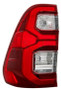 Fanale posteriore sinistro per TOYOTA HILUX dal 2020, con portalampada a LED, con retronebbia, Nuovo