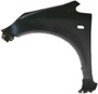 Parafango anteriore sinistro per HONDA JAZZ II fase 1 2002-2004, con foro, nuovo