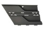 Copertura gancio di traino anteriore per VOLKSWAGEN TRANSPORTER T6.1 fase 2, dal 2019 in poi, con fori di stampaggio, goffrata nera, modello MULTIVAN-CARAVELLE, nuova