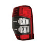 Fanale posteriore sinistro per MITSUBISHI L200 V Fase 2 2019-2023, LED, bianco e rosso, nuovo
