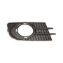 Griglia paraurti anteriore destra per VOLKSWAGEN TIGUAN I fase 2 2011-2015, nera, con alloggiamenti per fendinebbia, con cornice cromata, modello Sport, nuova