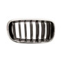 Griglia radiatore destra per BMW X5 F15 2014-2018, cromata/nera, modello BASIS, nuova