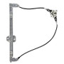 Alzacristallo anteriore sinistro per FIAT SEICINTO dal 1998 in poi, manuale, modello 3 porte, nuovo