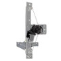 Alzacristallo elettrico posteriore sinistro per PEUGEOT 207 fase 1 2006-2009, con motore, comfort, nuovo