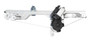 Alzacristallo elettrico anteriore sinistro per RENAULT MODUS 2004-2008, con motore, modello 5 porte, nuovo