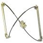 Alzacristallo elettrico anteriore sinistro per VOLKSWAGEN TOUAREG I fase 2 2007-2010, senza motore, comfort, modello 5 porte, nuovo