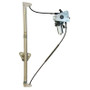 Alzacristallo elettrico anteriore sinistro per VOLKSWAGEN TRANSPORTER T4 fase 2 1996-2003, con motore, modello 3 porte, nuovo