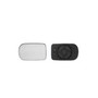 Vetro specchietto retrovisore esterno sinistro per BMW Serie 5 E39 1995-2003, riscaldato, nuovo