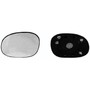 Vetro specchietto retrovisore sinistro per CITROËN XSARA PICASSO fase 2, 2004-2010, riscaldato, con clip di fissaggio.
