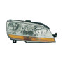 Faro anteriore destro per FIAT IDEA dal 2003 in poi, H7+H1+H1, elettrico, con motore, arancione, modelli <2005, Nuovo