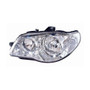 Faro anteriore destro per FIAT STRADA 2005-2011, H7+H7, elettrico, con motore, cromato, nuovo