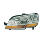 Faro anteriore sinistro per FIAT IDEA dal 2003 in poi, H7+H1+H1, elettrico, con motore, arancione, modelli <2005, Nuovo