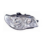 Faro anteriore sinistro per FIAT STRADA 2005-2011, H7+H7, elettrico, con motore, cromato, nuovo
