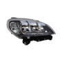 Faro destro per FIAT DOBLO II fase 2 2015-2022, H7-H7-WY21W-W21W, con motore, elettrico, cornice nera, Mod. 2018>, Nuovo