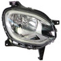 Faro destro per RENAULT TWINGO III fase 2 dal 2019 in poi, H4-PY21W, con luce diurna a LED, precablato per regolazione elettrica, nuovo