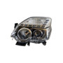 Faro sinistro per NISSAN X-TRAIL 2010-2014, H11+H1, con alloggiamento cromato, Nuovo