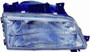 Faro sinistro per PEUGEOT 405 1987-1995, H4, manuale, nuovo