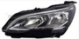 Faro sinistro per PEUGEOT 5008 II dal 2017 al 2020, H7+HB3+PWY24W, elettrico, con motore e luce diurna a LED, nuovo