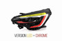 Faro sinistro per RENAULT CLIO V fase 1 2019-2023, LED, con centralina, motore, cromato, nuovo