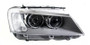 Faro anteriore destro per BMW X3 F25 2010-2015, bi-xeno, con motore, nero, LED, nuovo