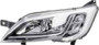 Faro anteriore sinistro per FIAT DUCATO III fase 2 2014-2023, cromato, H7+H7, motore, elettrico, indicatore di direzione, nuovo