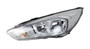Faro anteriore sinistro per FORD FOCUS III fase 2 2014-2018, H7+H1, corpo cromato, con motore, nuovo