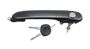 Maniglia esterna anteriore destra/sinistra per VOLKSWAGEN POLO III fase 1, 1994-1999, 3/5 porte, con chiave, nera, nuova