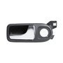 Maniglia interna anteriore destra per portiera per VOLKSWAGEN UP 2012-2016, nera, con leva cromata, nuova