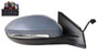 Specchietto retrovisore elettrico destro per VOLKSWAGEN TAIGO dal 09/2021, riscaldato, ripiegabile elettricamente, con luce LED, luce di cortesia, memoria, 13 pin, alloggiamento verniciabile, nuovo