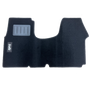 Tappetini per auto per RENAULT TRAFIC, dal 2001 al 2014, con logo TRAFIC, moquette nera, nuovi