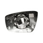 Vetro specchietto retrovisore destro per FORD KA (dal 2016 in poi), convesso, cromato, nuovo