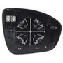 Vetro specchietto retrovisore destro per MITSUBISHI ASX 2023-2024, riscaldato, asferico, con BLIS, nuovo