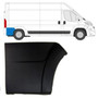 Modanatura parafango posteriore destro per CITROËN JUMPER II fase 1, 2006-2014, grigia, nuova
