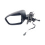 Specchietto retrovisore sinistro per Dacia Spring (dal 2021 in poi), manuale, con luce, alloggiamento nero, connettore a 2 pin, nuovo