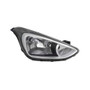 Faro destro per HYUNDAI i10 I fase 3 2013-2016, H4+H7, precablato per regolazione elettrica, catarifrangente nero, nuovo