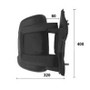 Specchietto retrovisore destro elettrico per OPEL MOVANO II 2022-2023, braccio corto, riscaldato, spia arancione (16W), nuovo
