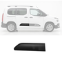 Modanatura laterale posteriore destra per PEUGEOT RIFTER dal 03/2024, nera, con clip di montaggio, nuova