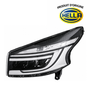 Faro sinistro per RENAULT TRAFIC III fase 2 2019-2021, prodotto originale HELLA, con abbaglianti e anabbaglianti a LED, luci di posizione a LED, indicatori di direzione a LED e luci diurne a LED. Nuovo.