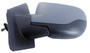 Specchietto retrovisore manuale sinistro per RENAULT TWINGO II fase 1, 2007-2011, asferico, nuovo, pronto per la verniciatura