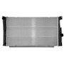 Radiatore raffreddamento motore per BMW Serie 5 F10 2010-2013, OEM 17118672012, nuovo