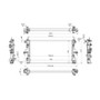 Radiatore raffreddamento motore per CITROEN JUMPER II fase 1 2006-2014, OEM 1680409380, nuovo