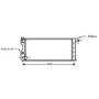 Radiatore raffreddamento motore per FIAT PANDA I 1986-2003, OEM 46551216, nuovo