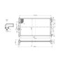 Radiatore raffreddamento motore per JEEP COMPASS I fase 1 2006-2011, OEM 5191249AA, nuovo