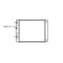 Radiatore raffreddamento motore per VOLKSWAGEN POLO III fase 2 1999-2001, OEM 6N0121253K, nuovo