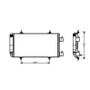 Condensatore climatizzatore per CITROEN JUMPY I fase 2 2004-2006, OEM 14892570, nuovo