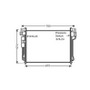Condensatore climatizzatore per NISSAN NAVARA/PATHFINDER 2005-2010, OEM 92100EB410, nuovo