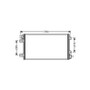 Condensatore climatizzatore per NISSAN INTERSTAR fase 2 dal 2003, OEM 2765000QAN, nuovo